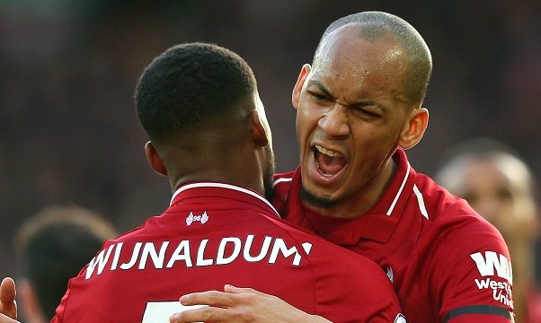 Fabinho Wijnaldum Liverpool