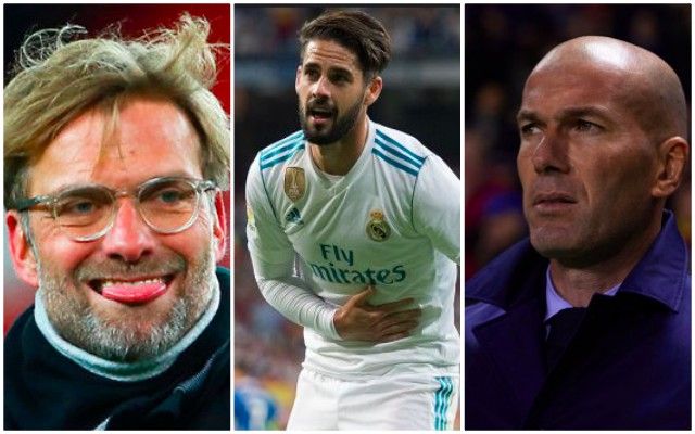 Klopp Isco Zidane