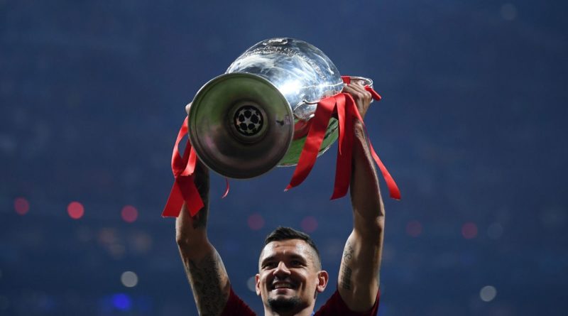 Liverpool Champions League Trophy Lovren