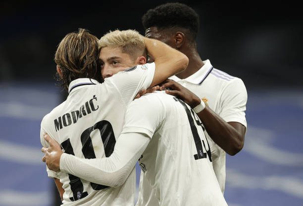 Valverde Tchouameni Modric - Real Madrid