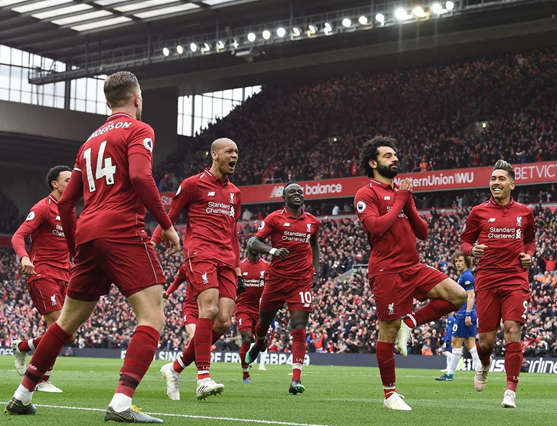 liverpool celebration