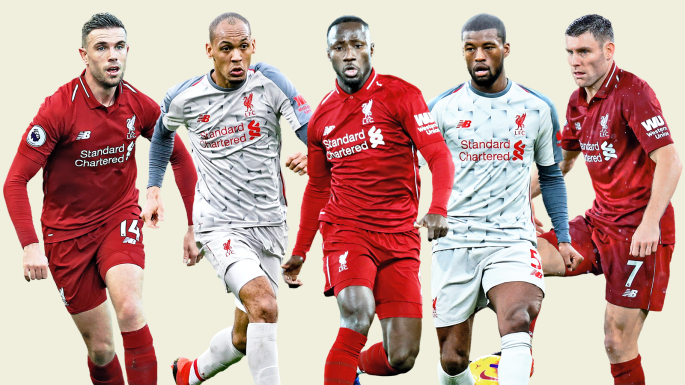 Liverpool midfielders