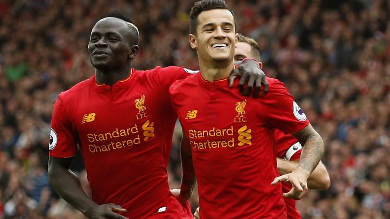 Mane and Coutinho Liverpool